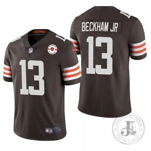 Odell Beckham Junior Cleveland Browns Number 13 NFL Football Jersey